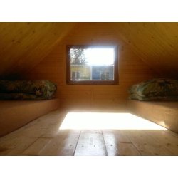 Holzhaus Eibe A 4 x 5m + 1m Terrasse 20m2