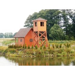 Holzhaus Cis B 4 x 4m + 2m Terrasse 16m2