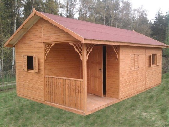 Holzhaus Brzózka 4x7m 28m2