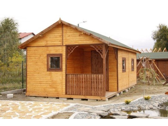 Holzhaus Brzózka 4x7m 28m2