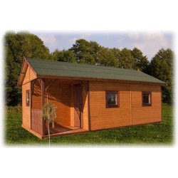 Holzhaus Brzózka A 4x6,25m 25m2