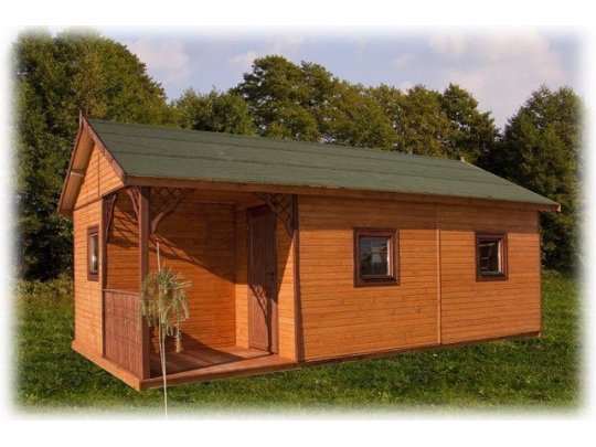 Holzhaus Brzózka A 4x6,25m 25m2