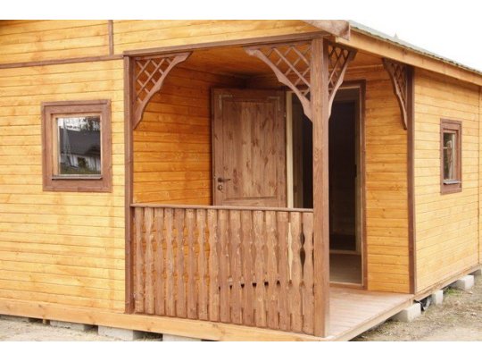 Holzhaus Brzózka A 4x6,25m 25m2