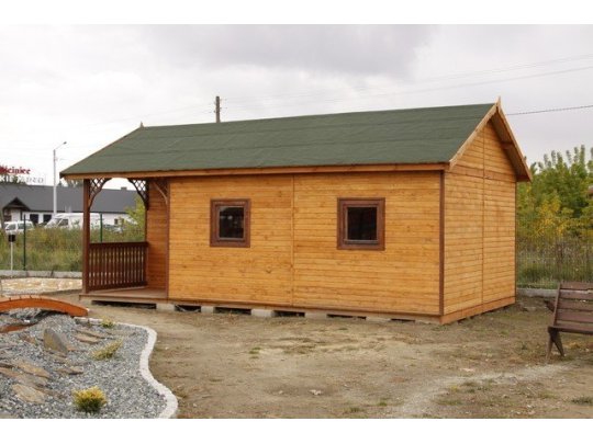 Holzhaus Brzózka A 4x6,25m 25m2