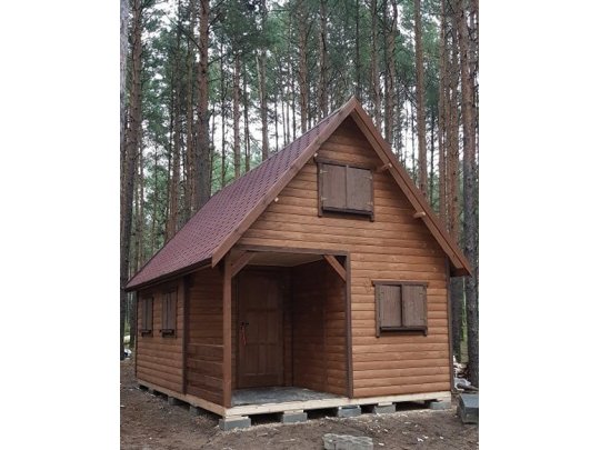 Holzhaus Brzoza 1a 4x6m 24m2