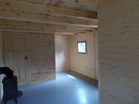 Dom drewniany Brzoza 1b 5x7m 35m2