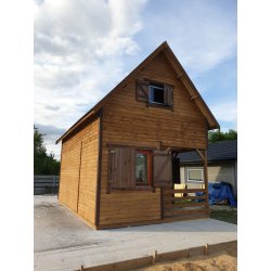 Holzhaus Brzoza 1c 6x7m 42m2