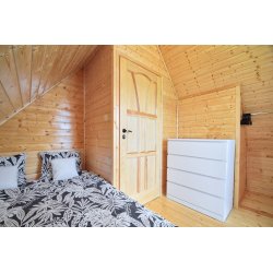 Dom drewniany Jarząb 4x4,3m + 2m taras 24m2