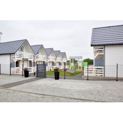 Dom drewniany Jarząb 4x4,3m + 2m taras 24m2