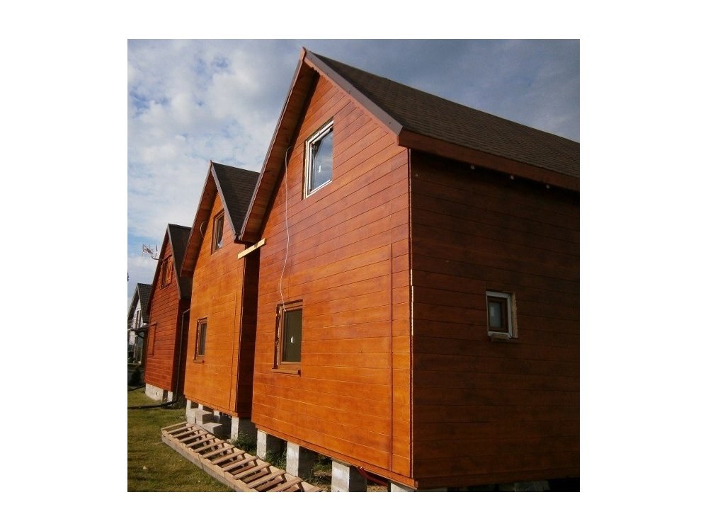 Dom drewniany Jarząb B 5x5m + 2m taras 25m2