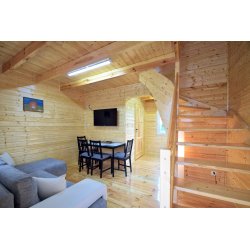 Dom drewniany Jarząb B 5x5m + 2m taras 25m2