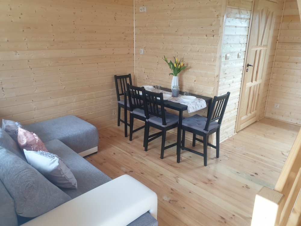 Dom drewniany Jarząb B 5x5m + 2m taras 25m2