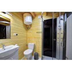 Dom drewniany Jarząb B 5x5m + 2m taras 25m2