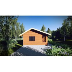Holzhaus Robinie A 6 x 5m 30m2