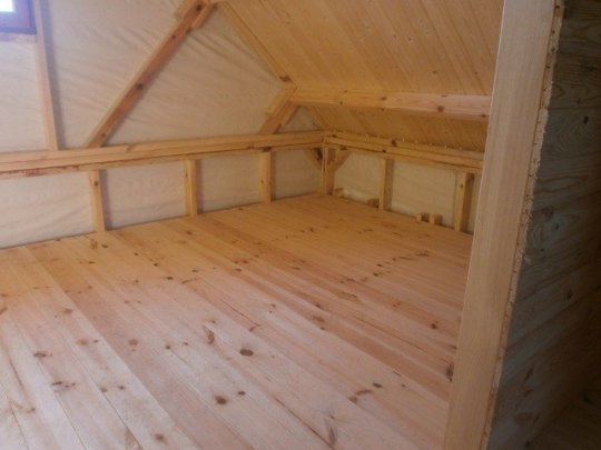 Wooden house Wierzba A 5x4m 20m2