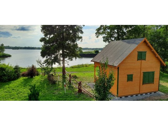 Wooden house Wierzba A 5x4m 20m2