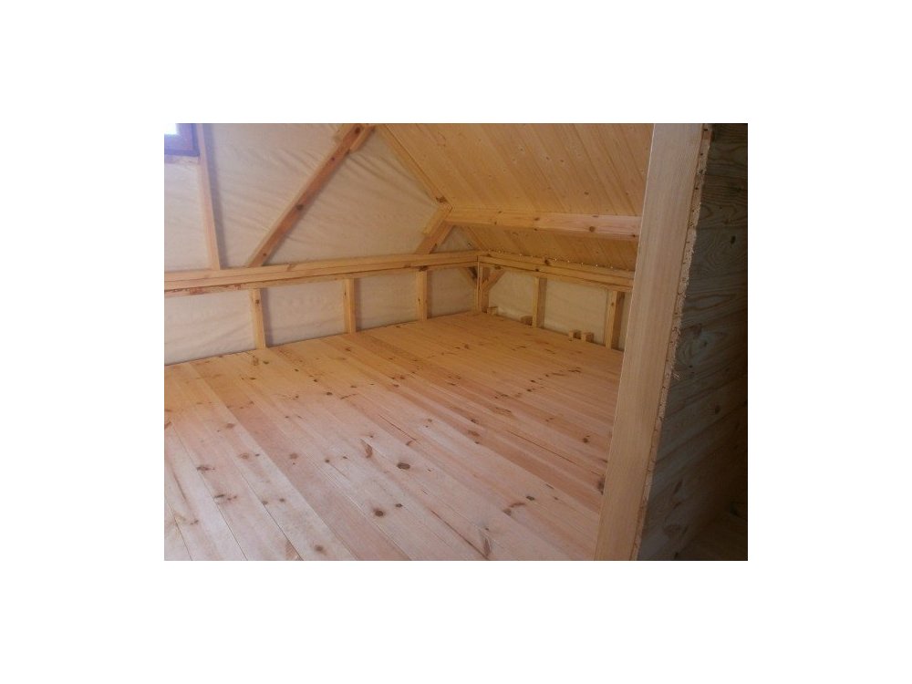 Dom drewniany Wierzba B 4x4m 16m2