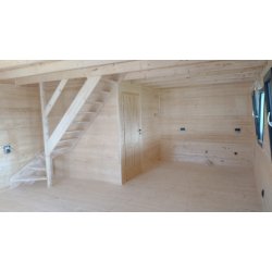 Dom drewniany Wierzba B 4x4m 16m2