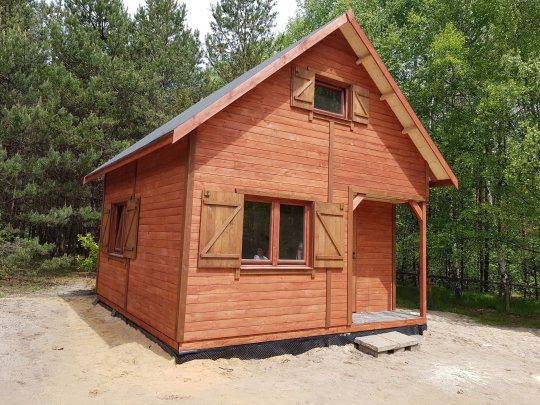 Wooden house Willow C 5x3m 15m2