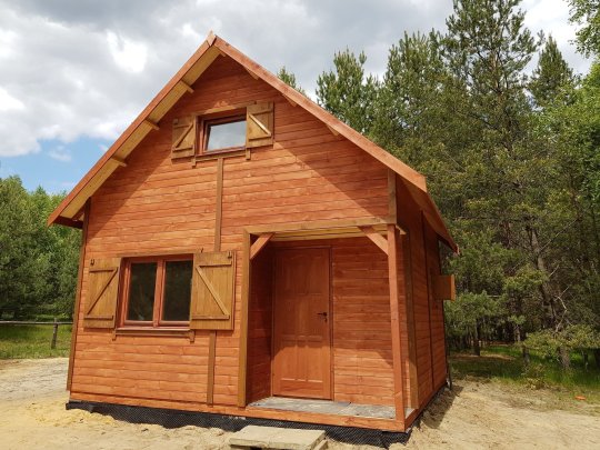 Wooden house Willow C 5x3m 15m2