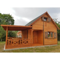 Wooden house Willow C 5x3m 15m2