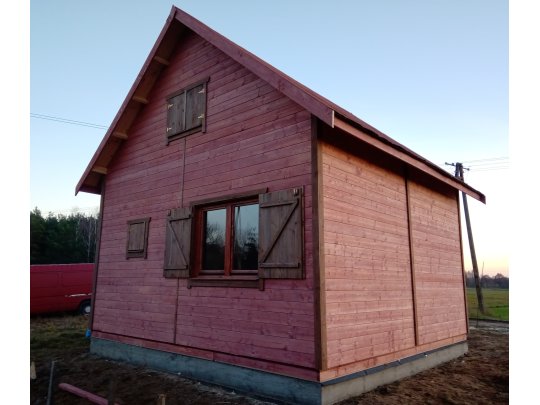 Wooden house Willow C 5x3m 15m2