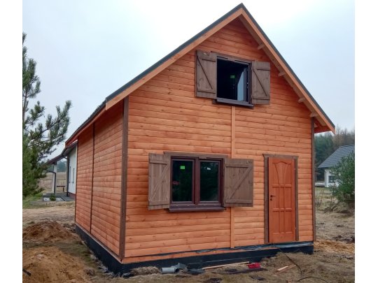 Wooden house Willow C 5x3m 15m2