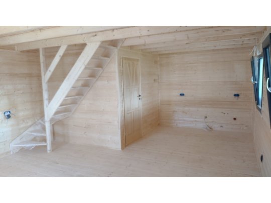 Wooden house Willow C 5x3m 15m2