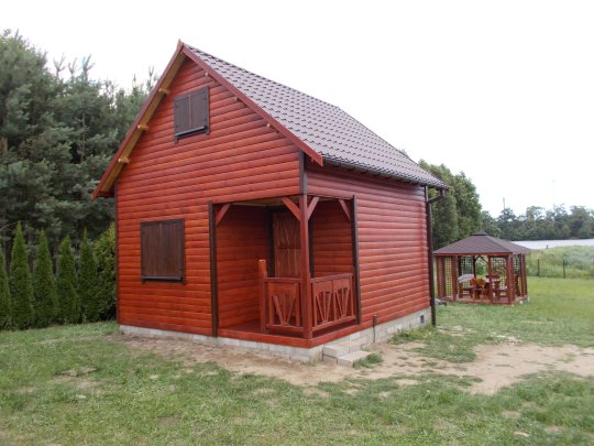 Dom drewniany Wierzba D 5x7m 35m2