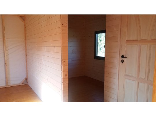 Wooden house Chestnut A 5x8m 40m2
