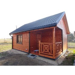 Wooden house Chestnut A 5x8m 40m2