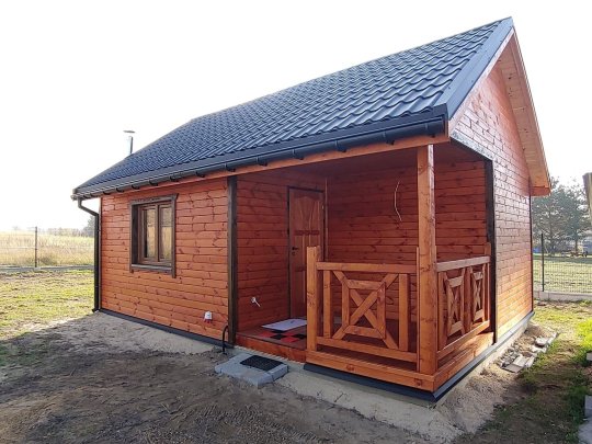Wooden house Chestnut A 5x8m 40m2