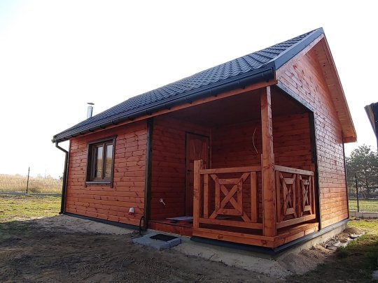 Wooden house Chestnut A 5x8m 40m2
