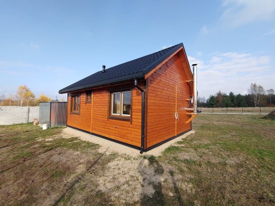 Wooden house Chestnut A 5x8m 40m2