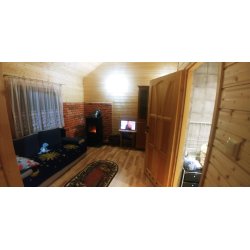 Dom drewniany Kasztanowiec A 5x8m 40m2