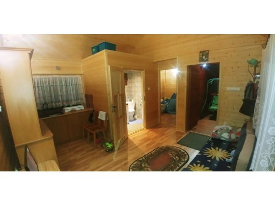 Dom drewniany Kasztanowiec A 5x8m 40m2