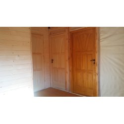 Dom drewniany Kasztanowiec B 6x7m 42m2