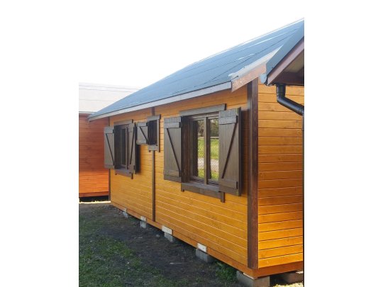 Dom drewniany Kasztanowiec B 6x7m 42m2