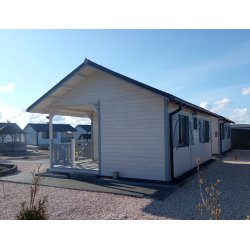 Dom drewniany Kasztanowiec B 6x7m 42m2