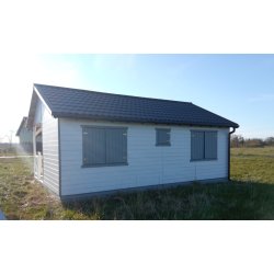 Dom drewniany Kasztanowiec B 6x7m 42m2