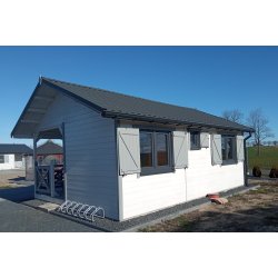 Dom drewniany Kasztanowiec B 6x7m 42m2