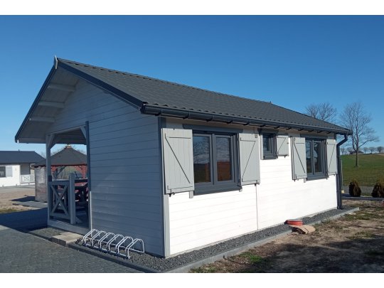 Dom drewniany Kasztanowiec B 6x7m 42m2