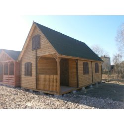 Holzhaus Brzoza 2B 5x7m 35m2