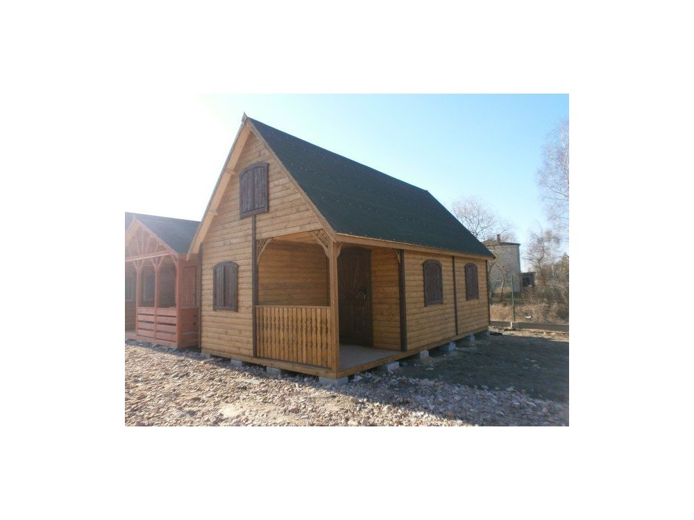 Holzhaus Brzoza 2C 6x7m 42m2
