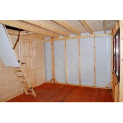 Holzhaus Jesion 1A 5x5,5m + 2m Terrasse 28m2